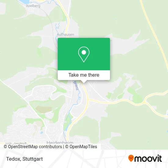 Tedox map