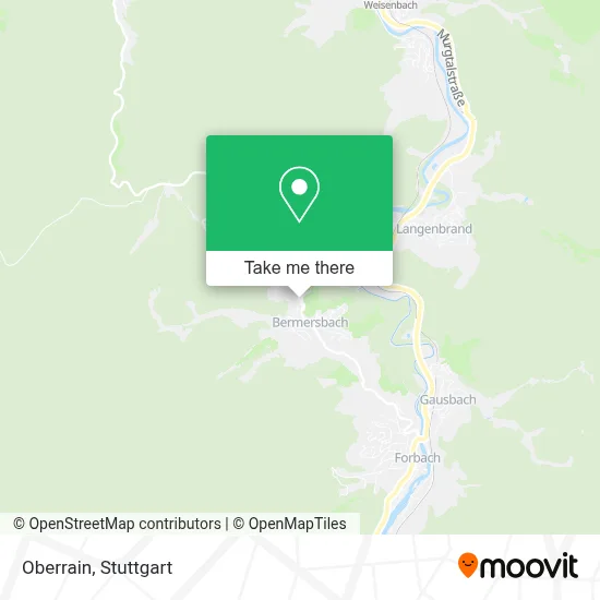 Oberrain map