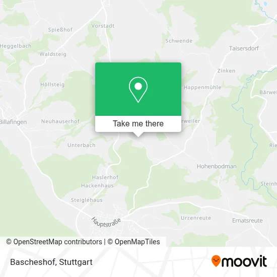 Bascheshof map