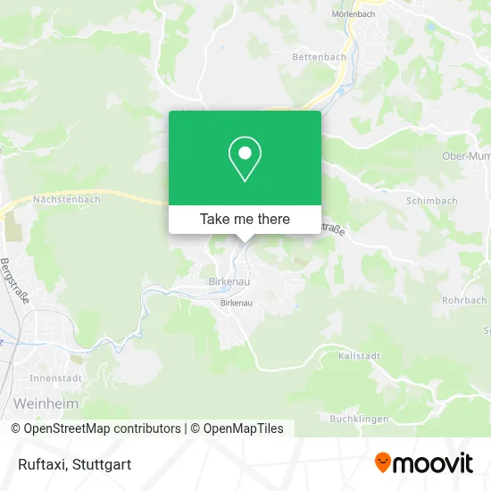 Ruftaxi map