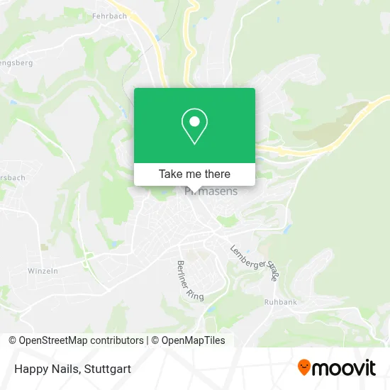 Happy Nails map