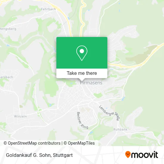 Goldankauf G. Sohn map