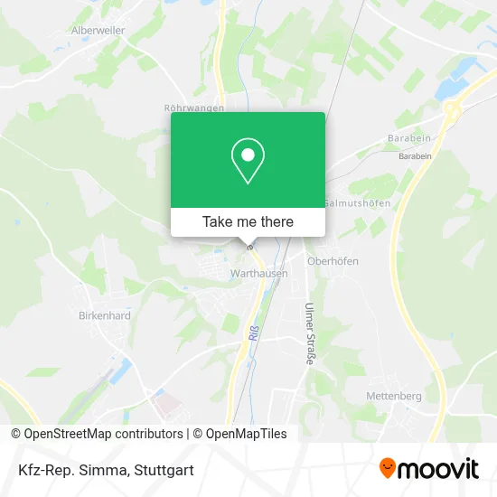 Kfz-Rep. Simma map