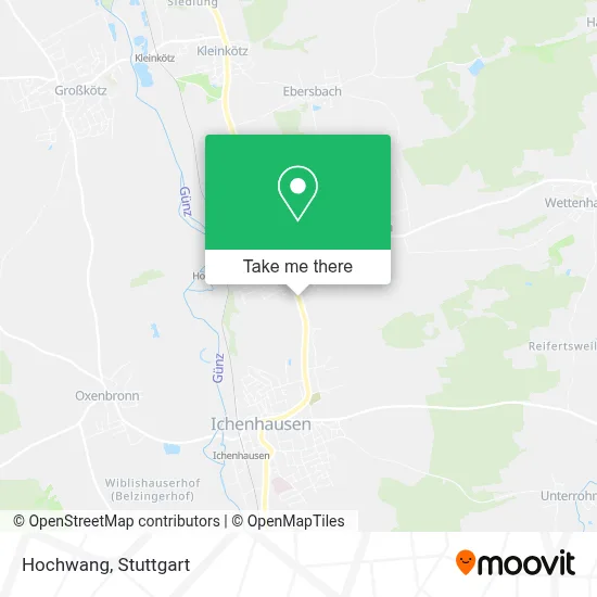 Hochwang map
