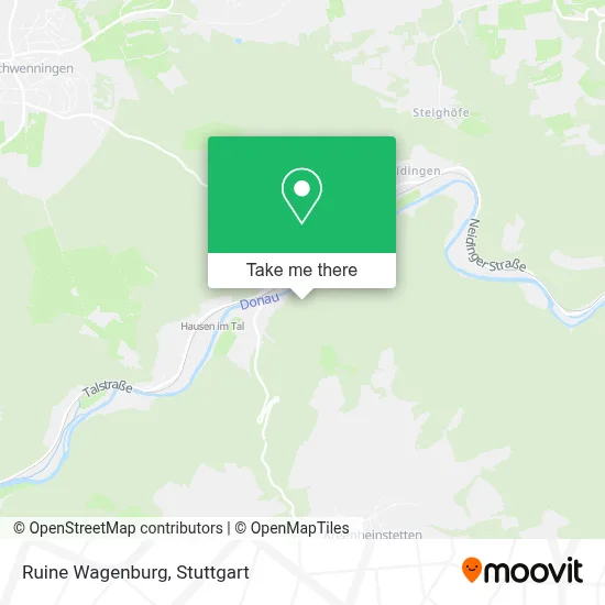 Ruine Wagenburg map