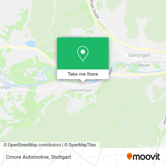 Cmore Automotive map