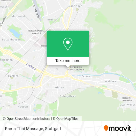 Rama Thai Massage map
