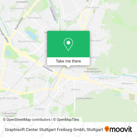 Graphisoft Center Stuttgart Freiburg Gmbh map
