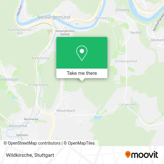 Wildkirsche map