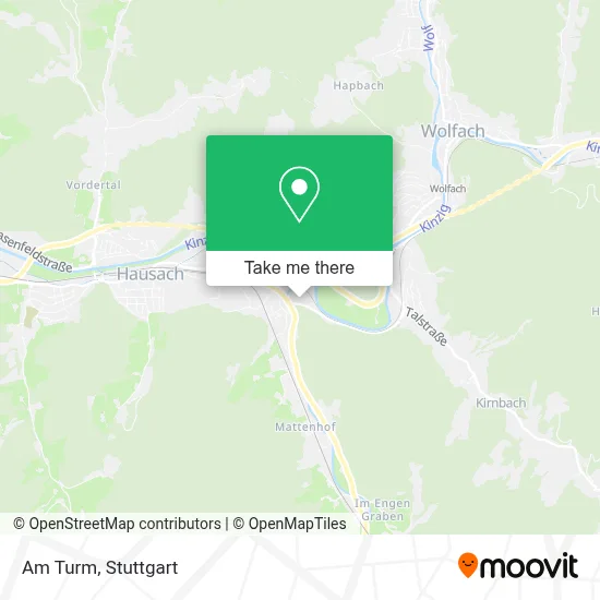 Am Turm map