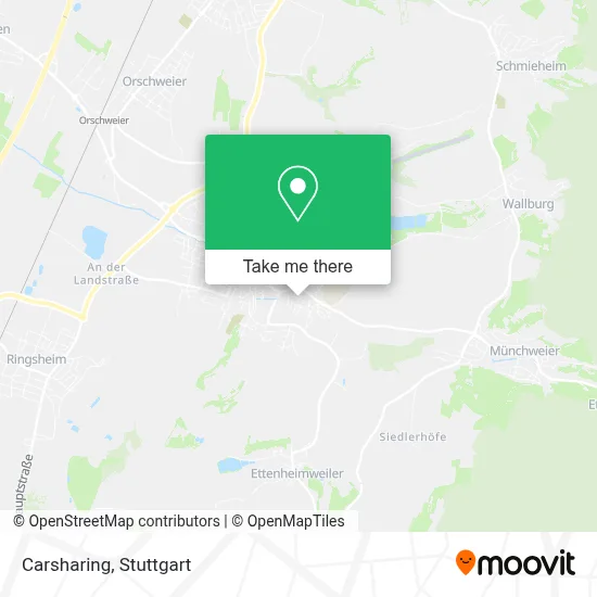 Carsharing map