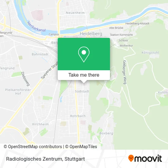 Radiologisches Zentrum map
