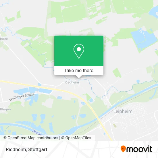 Riedheim map