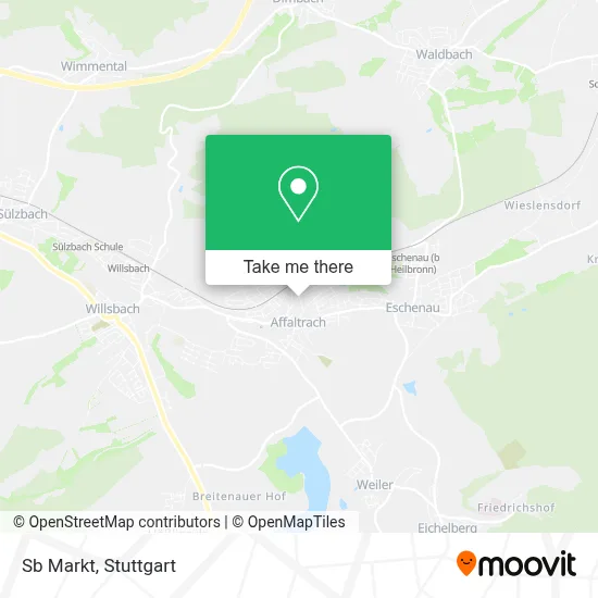 Sb Markt map