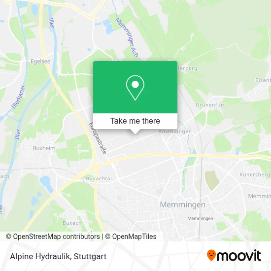 Alpine Hydraulik map