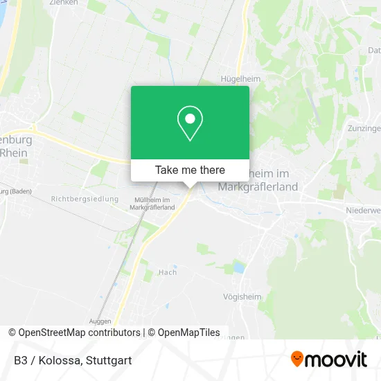 B3 / Kolossa map