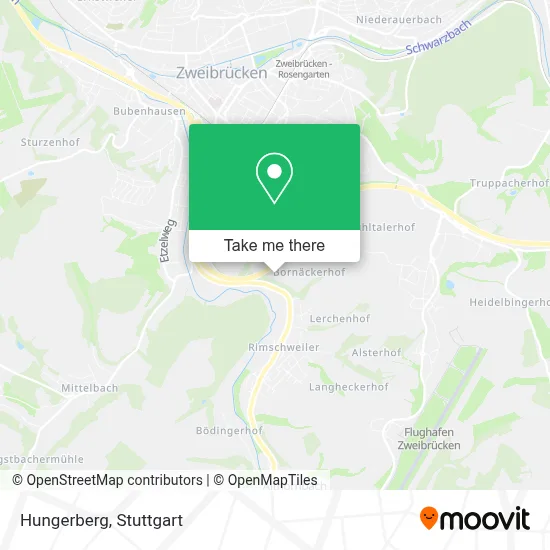 Hungerberg map