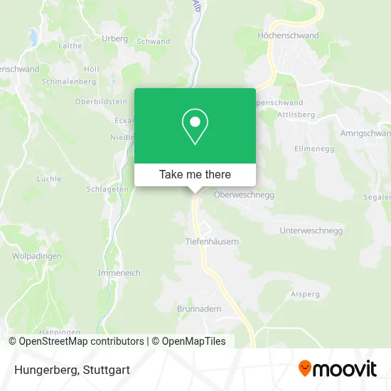 Hungerberg map