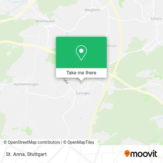 St. Anna map
