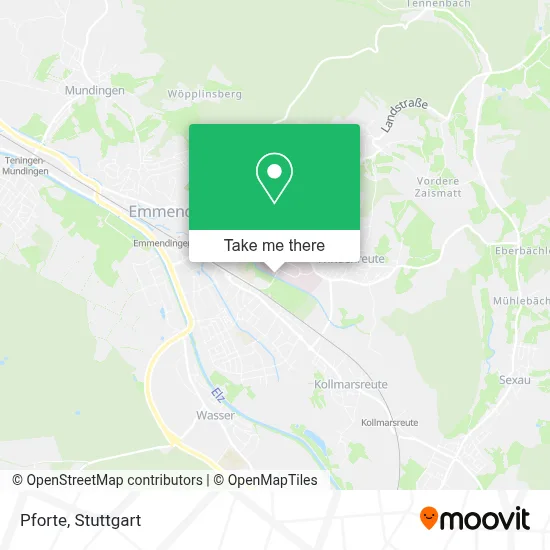 Pforte map