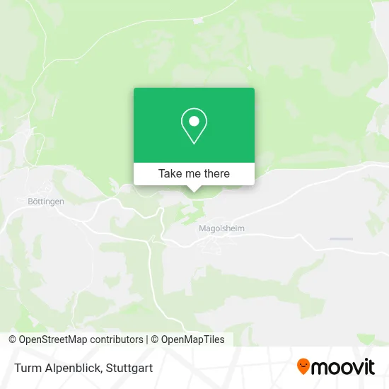 Turm Alpenblick map