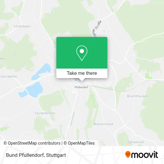Bund Pfullendorf map