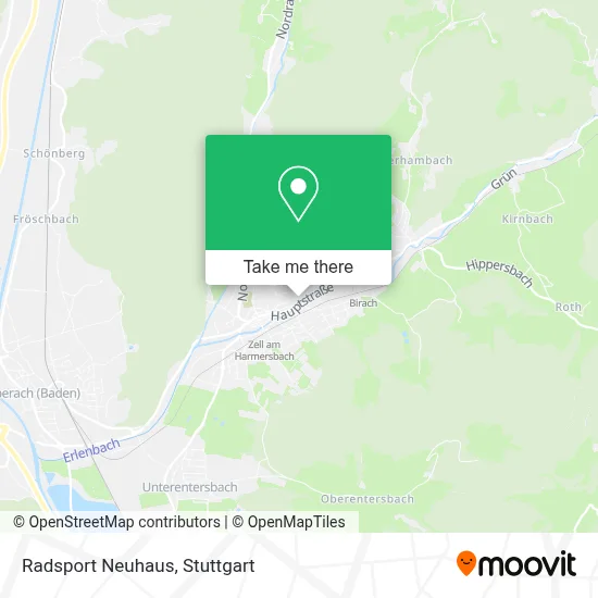 Radsport Neuhaus map