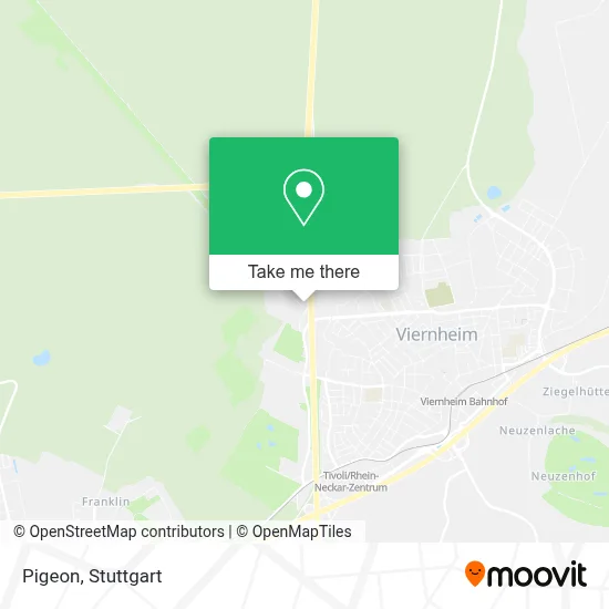 Pigeon map