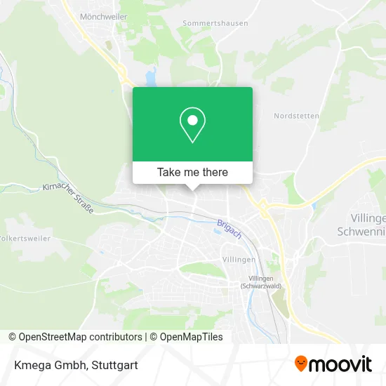 Kmega Gmbh map