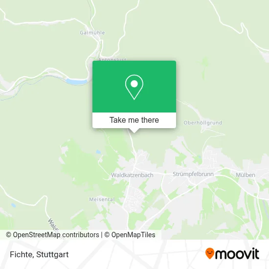 Fichte map