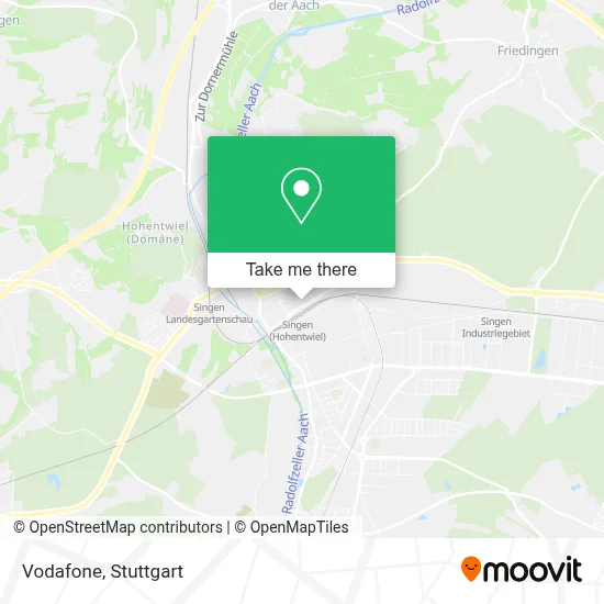 Vodafone map