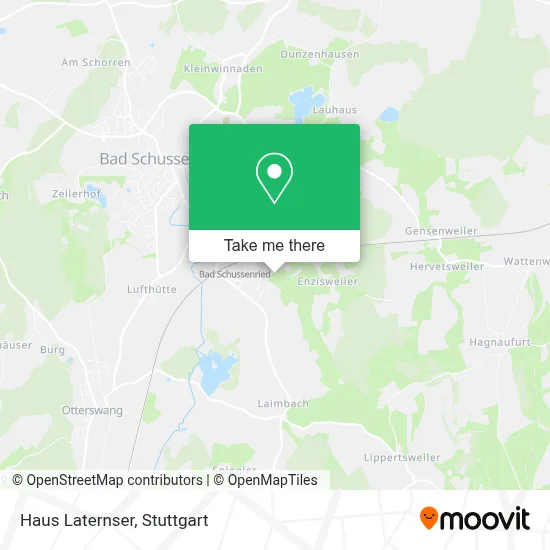 Haus Laternser map