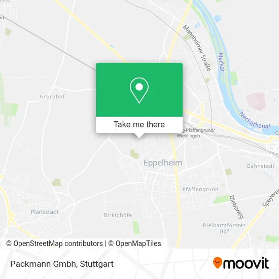Packmann Gmbh map