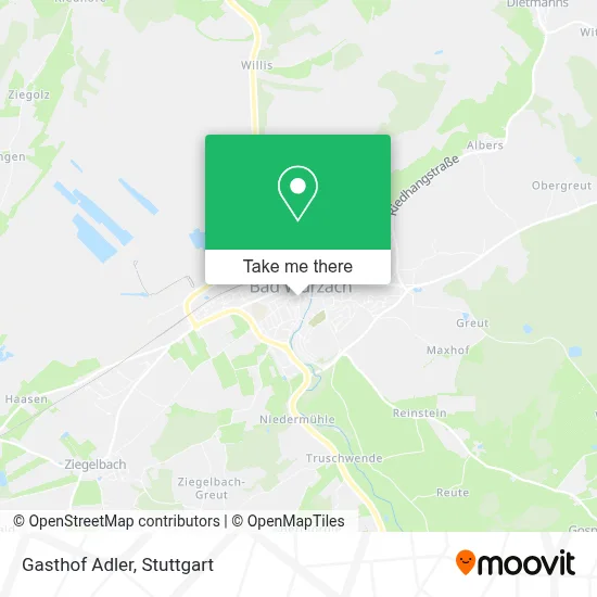 Gasthof Adler map