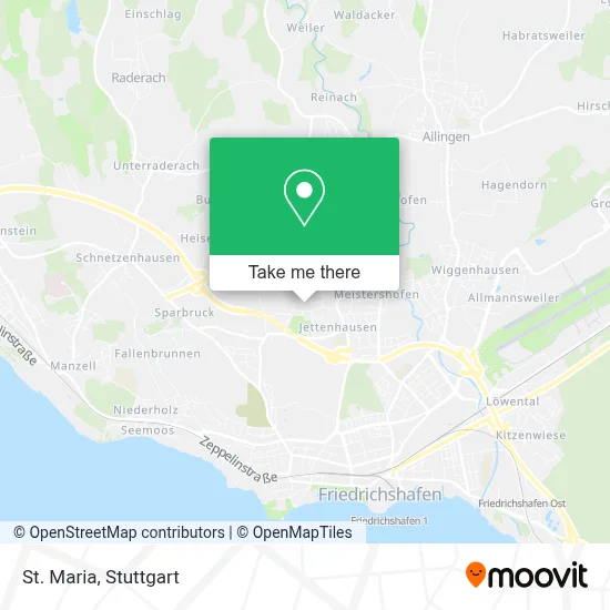 St. Maria map