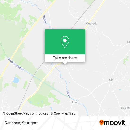 Renchen map