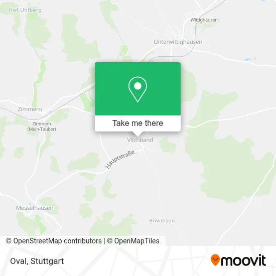 Oval map