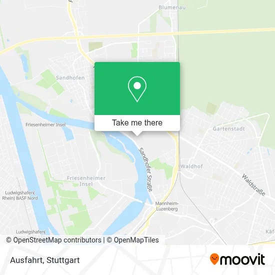 Ausfahrt map