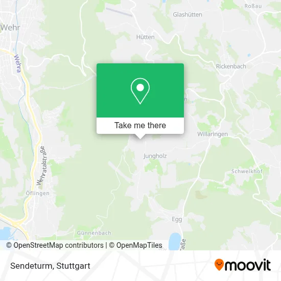 Sendeturm map
