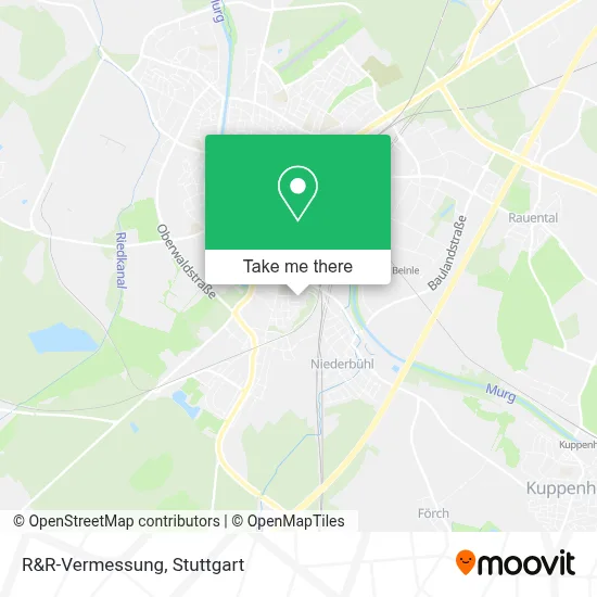 R&R-Vermessung map