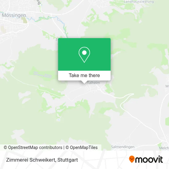 Zimmerei Schweikert map
