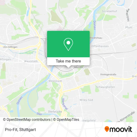 Pro-Fit map