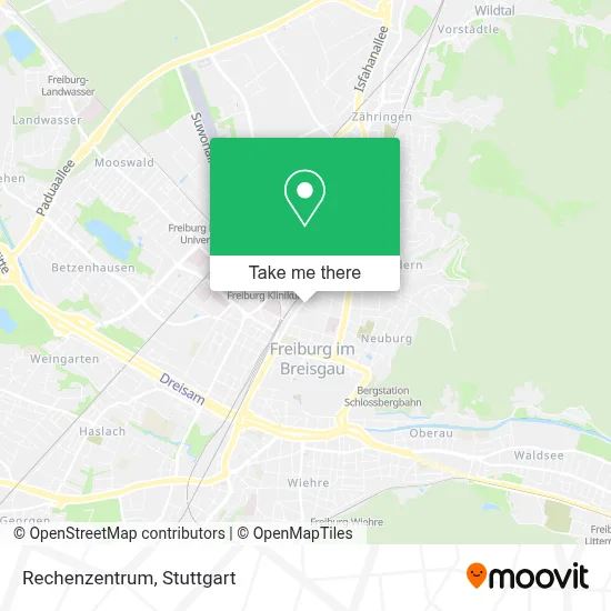 Rechenzentrum map