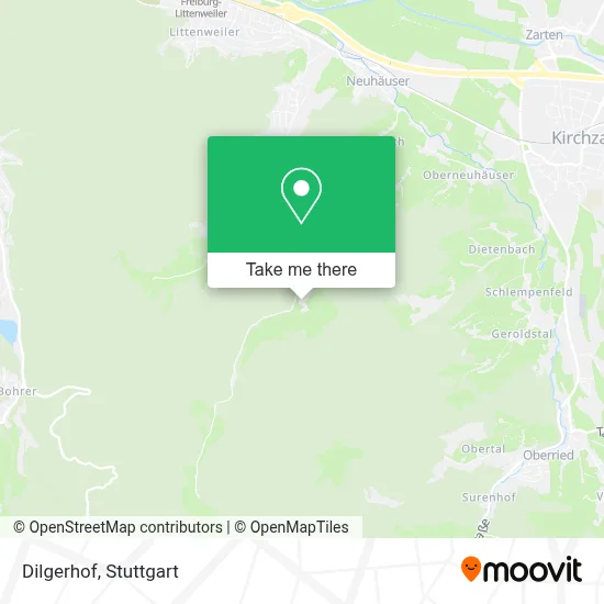 Dilgerhof map