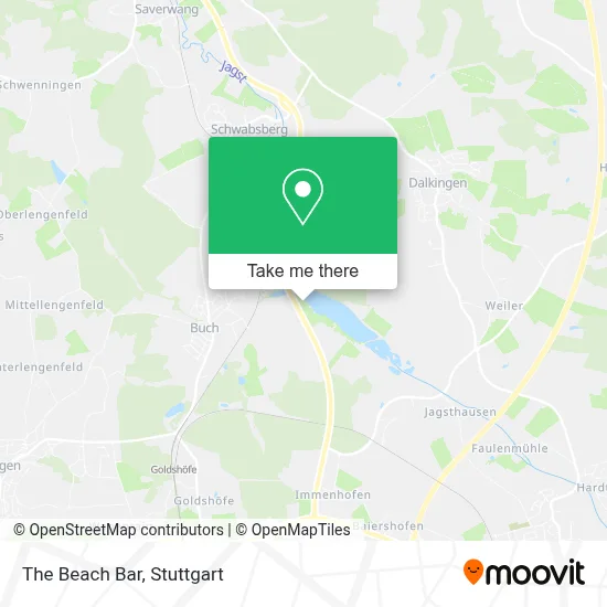 The Beach Bar map