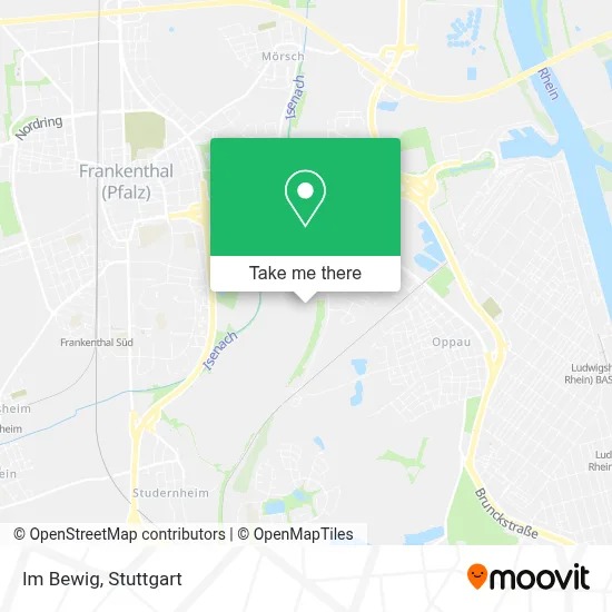 Im Bewig map