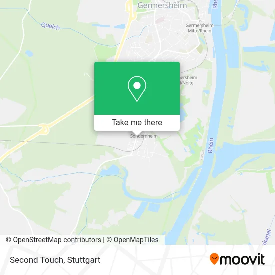 Second Touch map