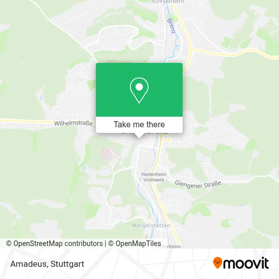 Amadeus map