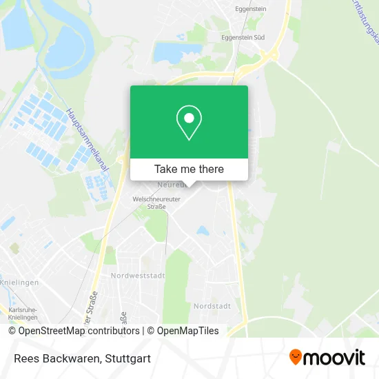 Rees Backwaren map