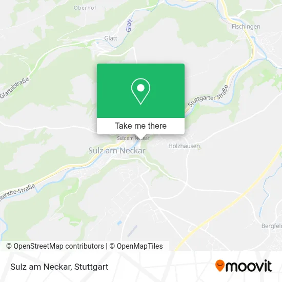 Sulz am Neckar map